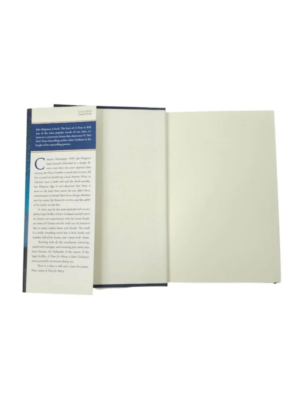 John Grisham A Time For Mercy Signed First Edition Hardcover Book Autographed
